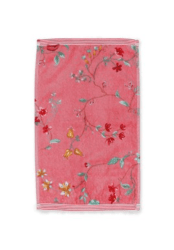 Gästhandduk Les Fleurs Rosa, 30x50 cm