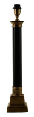 Lampfot - 63cm - Antik mässing/svart