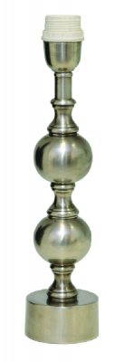 Lampfot - 35cm - Antik silver