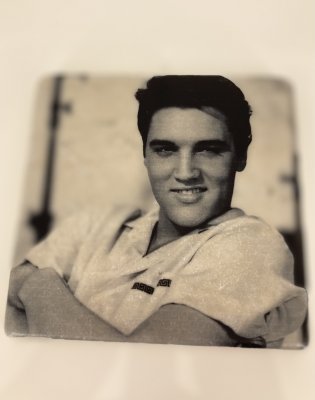 Glasunderlägg - Elvis Presley 