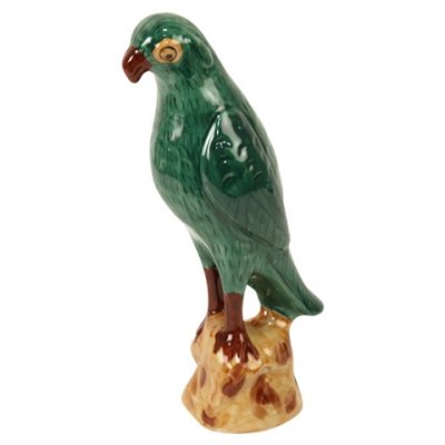 Papegoja grön - 28cm